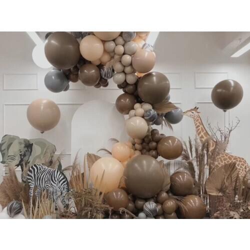 24 Inch Round Retro Latex Inflatable Balloon Green Rose Red Gray Helium Balloon Birthday Wedding Party Decoration Ball