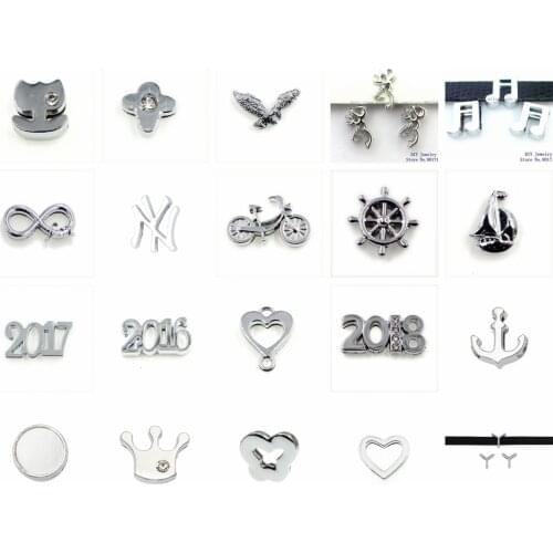 5pcs Slide Charms DIY Accessories Internal Dia 8mm Fit 8mm Bracelet Belt Wristband Pet Collar Necklace Gift Deer Heart Eagle