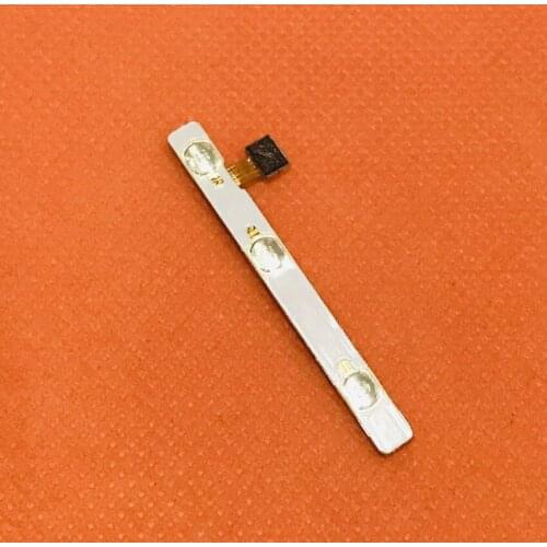 Used Original Power On Off Button Volume Key Flex Cable for DOOGEE BL9000 Helio P23 Octa Core Free shipping