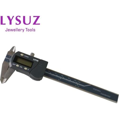" Digimatic Caliper 100 MM Inches Metric Gemstone Diamond Digital Vernier Gauge Jewelry Making Measuring Tool