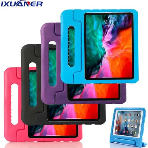For IPad 10.2 2019 Air 3 10.5 W/ Pencil Holder Shockproof EVA Kids Funda for IPad 6th 7th Generation Pro 11 12.9 2020 Air 2 Case