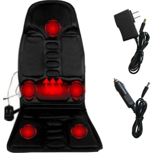 Electric Chairs Neck Massager Back Chairs Massage Chair cushion Seat Vibrator Massager Cushion Heated Pad For leg Waist Body Mas