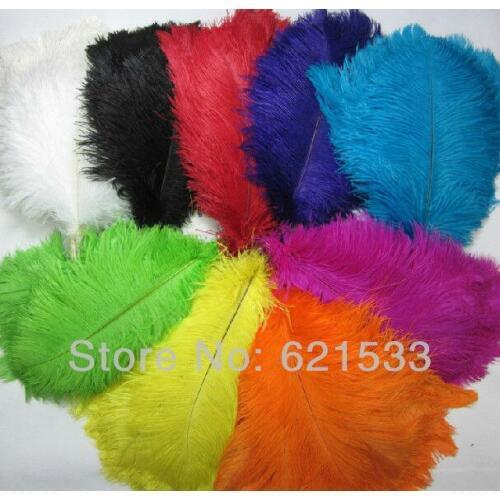 EMS freeshipping!Wholesale! 500pcs/lot Ostrich Feathers 35-40 cm /14-16 Inch Wedding Centerpieces U Pick Color