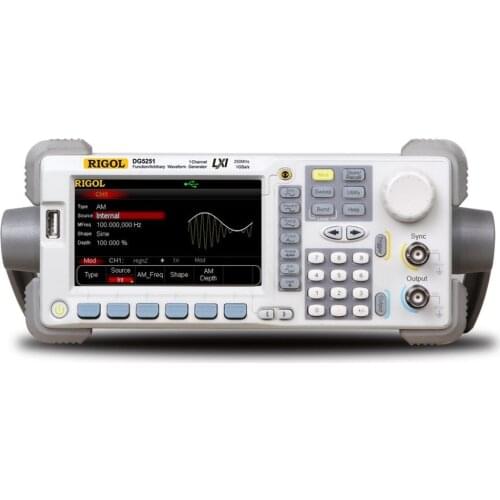 RIGOL DG5251 Arbitrary Waveform Function Generator 250 MHz 1 Channels