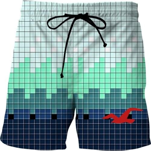 Summer Three -Dimensional Vortex 3D Printed shorts Casual Swim shorts Drawstring Sportwear Male beach pants Plus Size S-6XL