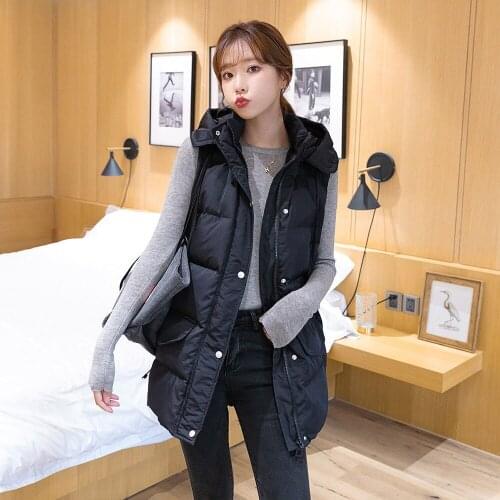 LSHITT Women's Hooded Vests