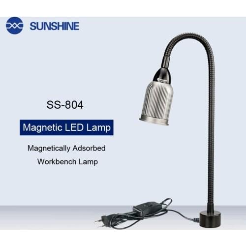 Sunshine SS-804 Magnetic LED Lamp Magnet base COB wick Lamp Aluminum lampshade Universal can Magnetically adsorbed