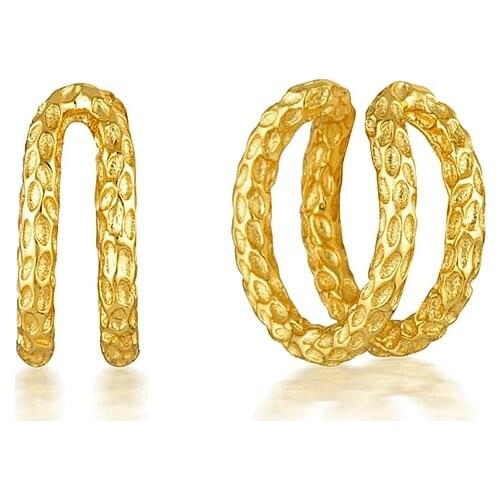 Prevent Allergies 925 Silver Charming Ear Clip Women Clip Earring Without Pierced Jewelry Gold/Silver Fashion Jewelry