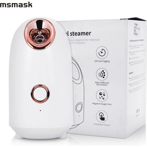 New 150ml Nano Mist Facial Steamer Moisturizing Face Humidifier Skin Cleansing Facial Mist Sprayer Face Sauna Skin Care Device