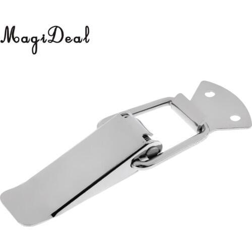 Premium Silver 316 Stainless Steel Boat Yacht Anti-Rattle Latch Hatch Fastener Clamp for Inflatable Boat Dinghy Accessories