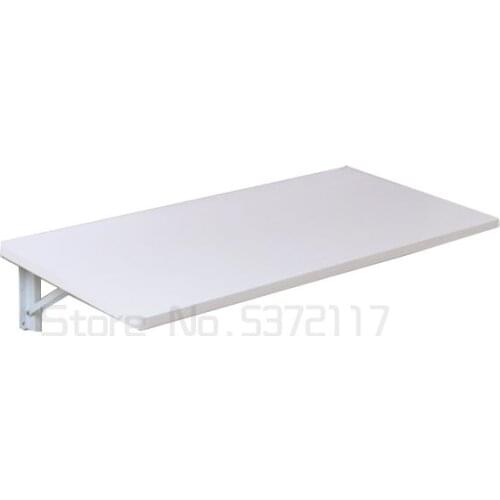 Hole free folding wall hanging table paint baking kitchen partition table invisible wall hanging learning table
