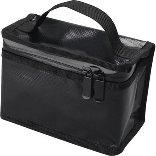 Storage bag Fireproof Lipo Carrying Zipper Bag hand bag For Intelligent Flight Battery of DJI Spark Mavic Pro Phantom 4 3 RC