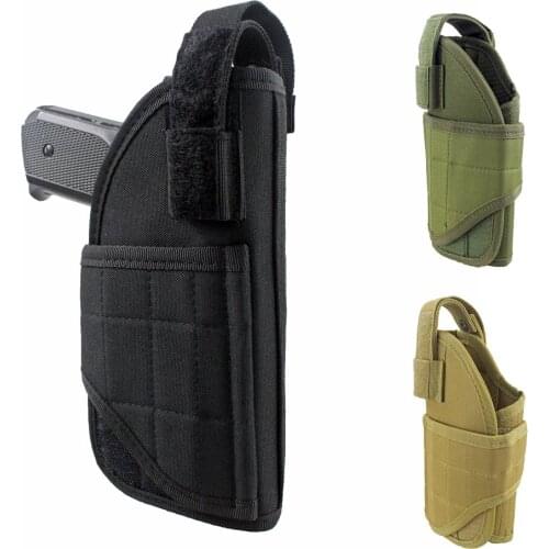 Tactical Molle Gun Holster Belt Pistol Holster for Universal Handgun Beretta Revolver Glock 1911 17 92 96 Airsoft Gun Pouch