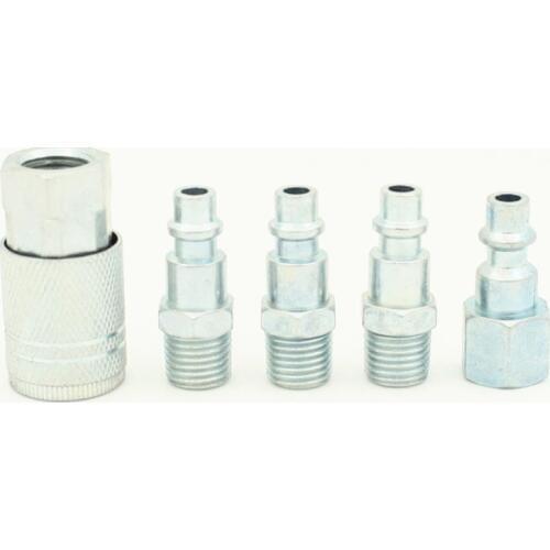 1 Set Pneumatic tool fitting NPT 1/4" quick connector for Spray gun Air compressor Pneumatic fittings