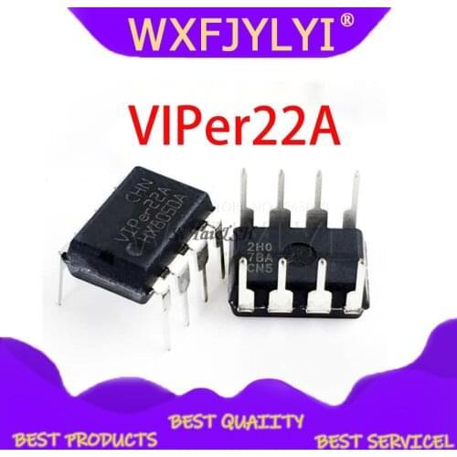 10pcs/lot VIPer22A DIP8 VIPer22 DIP new and original IC