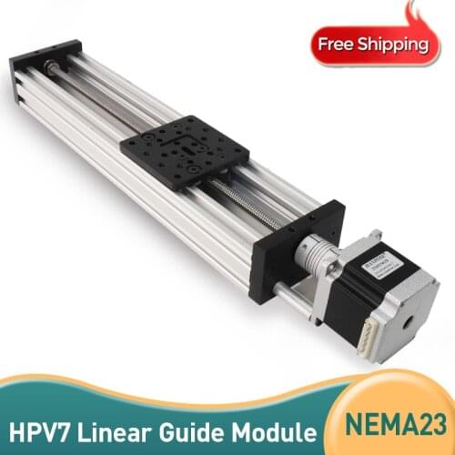 Free Shipping NEMA23 HPV7 Openbuilds C-Beam actuador lineal eje Z t8 paso de tornillo de plomo 2/4/8/12 mm 2.8A stepper motor