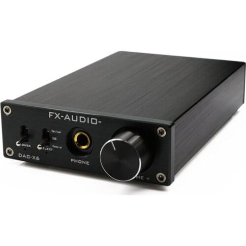 DAC-X6 fever HiFi fiber coaxial USB amp, digital amplifier front-end home audio decoder. Distortion: ≤0001