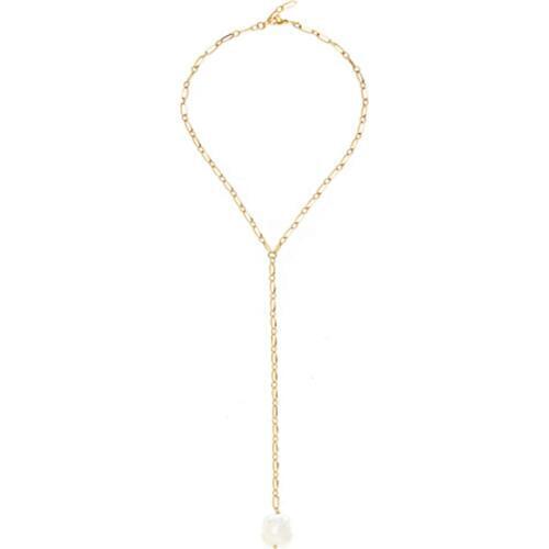 Украшения на шею bijoux big large white baroque pearl drop necklace colare collier kolye naszyjnik ketting long women necklaces