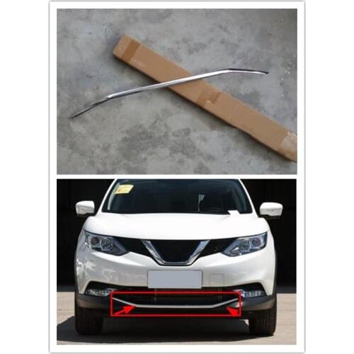 FOR 2016-2018 NISSAN QASHQAI J11 ASIAN MODEIS FRONT GRILL GRILLE ACCENT COVER LOWER MESH TRIM MOLDING STYLING BEZEL GARNISH