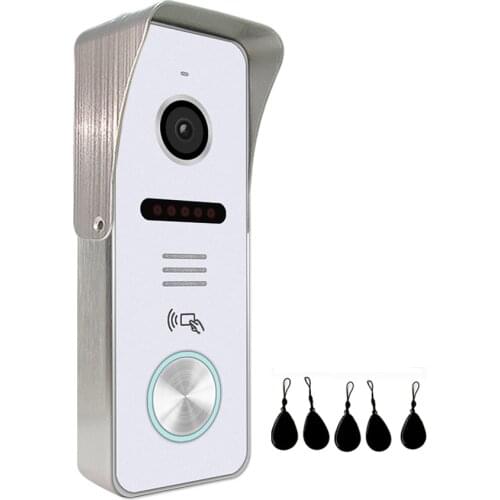 Dragonsview RFID Video Doorbell Camera Rainproof IR Cut Day Night Vision for Video Door Phone Intercom System