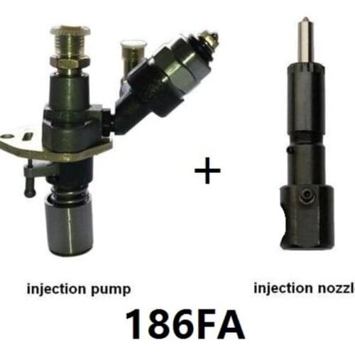 Free shipping Electric 186FA injection pump and nozzle solenoid valve electromagnetic valve magnetic valve suit kipor kama