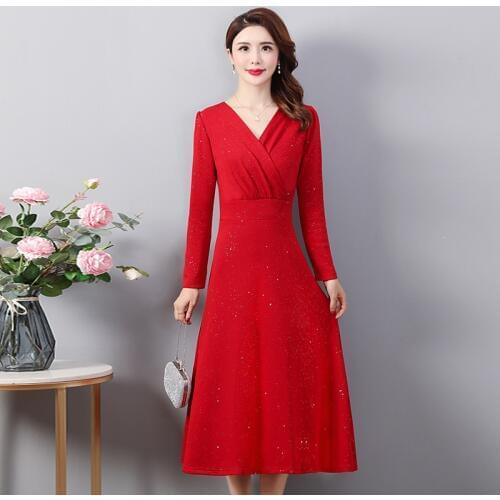 Красные летние платья HANQIYAHULI China At AliExpress