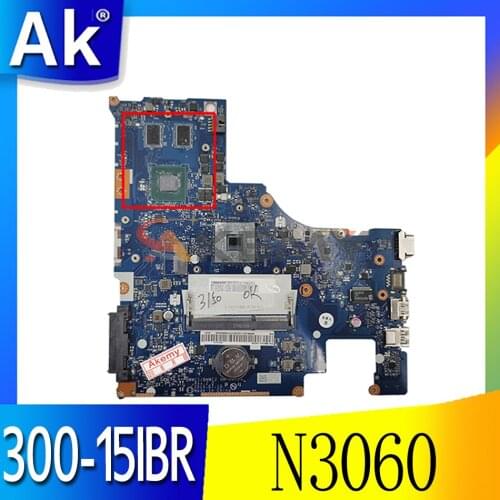 Laptop motherboard For LENOVO 300-15IBR Core N3060 N16V-GM-B1 DDR3 Mainboard Tested 100