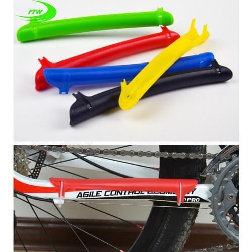 Brand Durable Cycling Chain Stay Chainstay Bike Bicycle Guard Cover Frame Black Protector SM3005