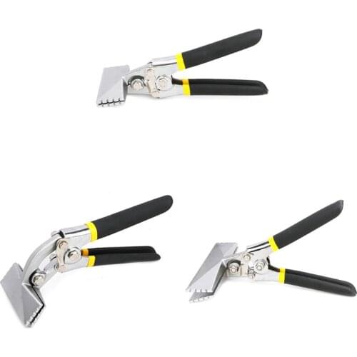 Sheet Metal Bending Pliers Hand Seamer Wide Jaw Straight 80mm/150mm Elbow 80mm