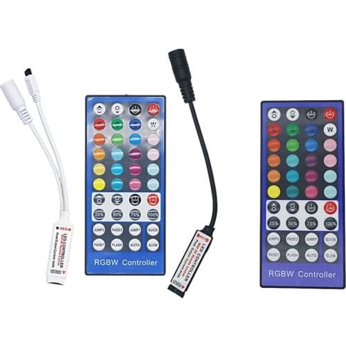 SZYOUMY 20 Pieces LED strip RGB RGBW Remote controller IR 40 Key / RF 40 key Control for SMD 5050 3528 Strip light