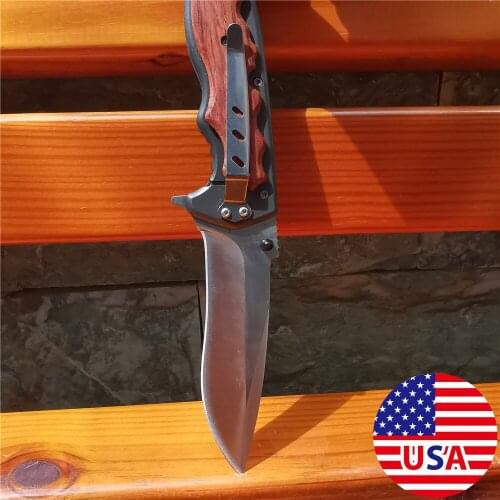 Outdoor 8CR15MOV Blade High Hardness Army Knife Folding Knife Portable Knifes Tactical Camping Survival Hunting Pocket Knives