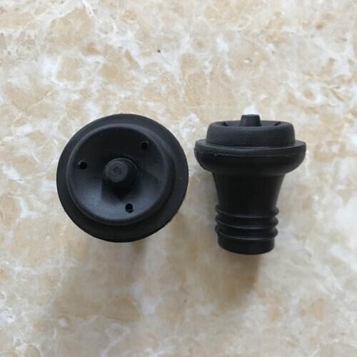 Wine Drinks Bottle Hat Vacuum Pump Preserver Stoppers 2Pcs Vacuum Suction Bottle Stoppers Bar Accessories Rubber