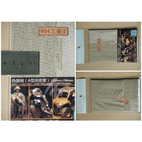 1/16 1/24 RC 1/35 Sherman German Model Military Tank Soldier Camouflage Net A1 TH05134