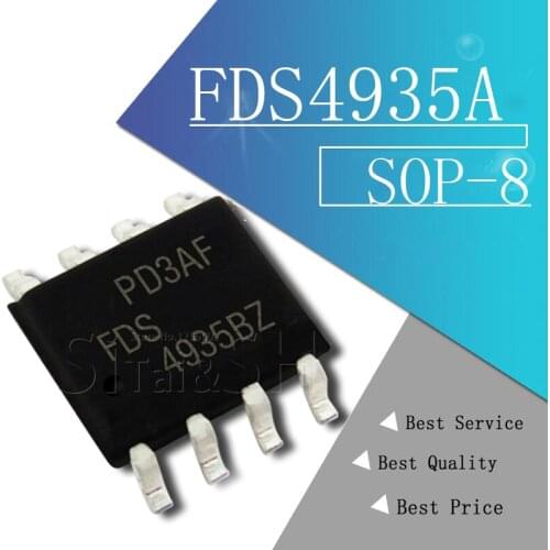 10pcs/lot FDS4935A_NL SOP FDS4935 4935A new original SOP-8