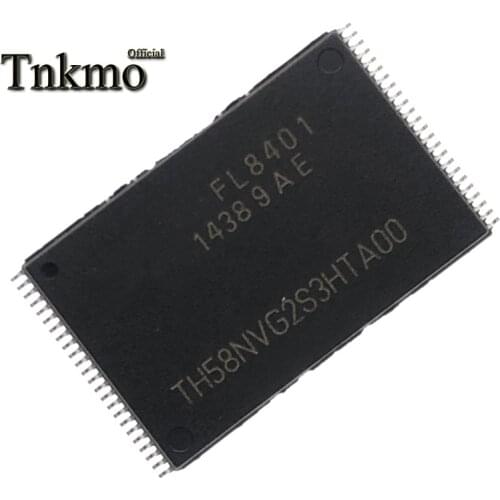 2PCS 5PCS 10PCS TH58NVG2S3HTA00 TSOP-48 TH58NVG2S3HTAOO TSOP48 IC FLASH 4G PARALLEL New and original