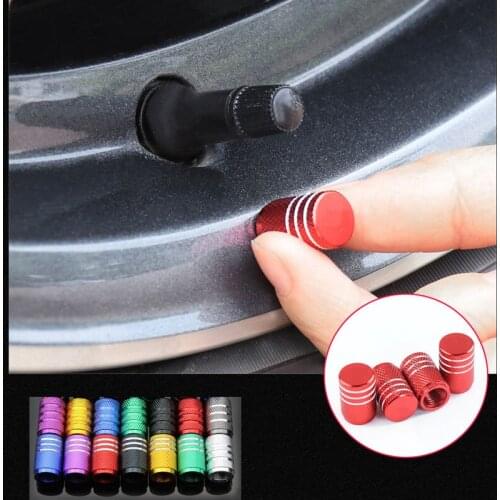 4pcs Car Styling Wheel Tire Valves Tyre Air Caps Stem Plug Cover For Audi Honda Mitsubishi Dacia Toyota Hyundai Mazda Sticker