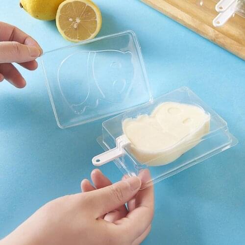 5/10pcs Silicone Ice Cream Mold DIY Homemade Popsicle Molds Disposable Popsicle Mold Freezer Juice Tray Maker Kitchen Gadgets