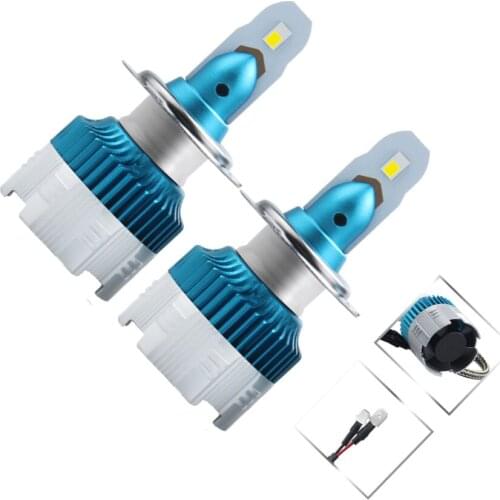 Car Headlight H3 H7 LED Bulb H4 H8 9005 9006 880/H27 60W 6000LM 6000K MI Auto Headlamp