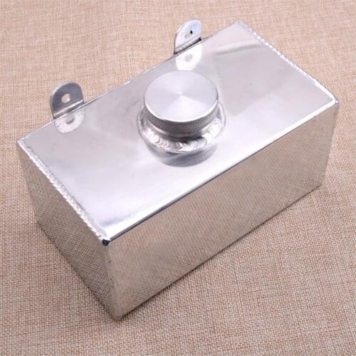 Car Universal 2L Aluminum Alloy Windscreen Intercooler Washer Spray Bottle Tank With Cap
