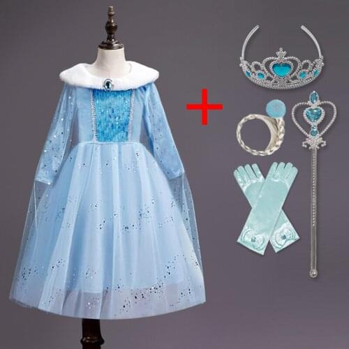 4-10 Years Noble Dress Girls Clothes Easter Party Kids Dresses for Girls Carnival Baby Girl Dress up Children Clothing