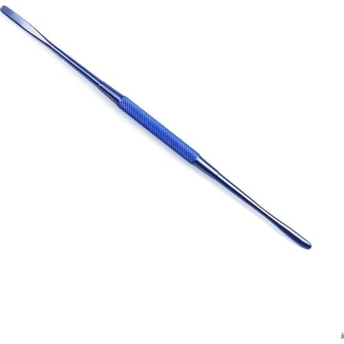 Titanium alloy Freer periosteal elevator double-ended ophthalmic surgical instruments round handle