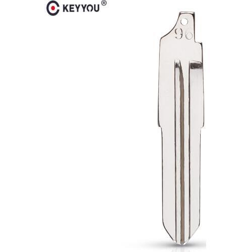 KEYYOU 10PCS/LOT #96 KD Remote Uncut Blank Metal Blade Type #96 Blade For ChangAn For BMW Mini