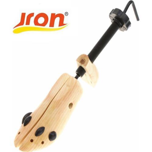 2 Pieces New Arrival Solid Pine Shoe Tree Adjustable Men and Women Shoe Stretcher 2-Way Wooden Shoes Shaper Adjustable Tree