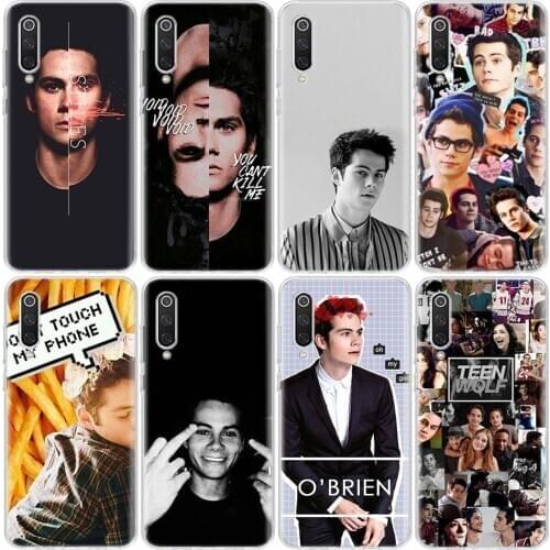 Dylan O'Brien Teen Wolf cool Phone Case For Xiaomi Redmi Mi Note 10 9 CC9 9T 8 A3 A2 A1 Lite Pro F1 CC9E 8C 6X 5X Coque Cover