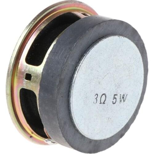 N0HC 2 Inch 3 Ohm 5W 52mm Full Range Speaker Woofer Stereo Speaker Magnet