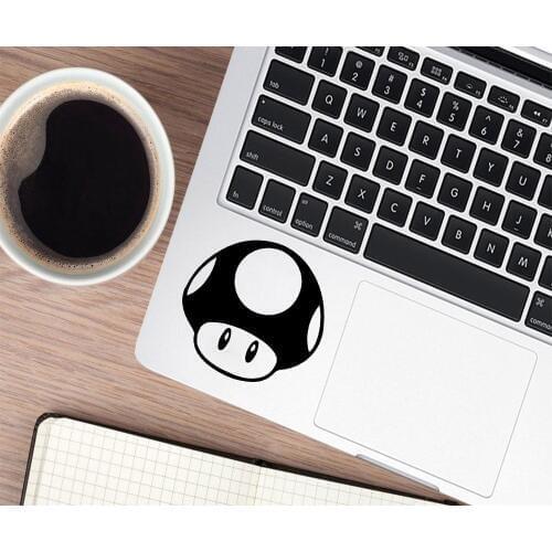 New Style Mushroom laptop sticker For laptop 11 12 13 15 Inch Art Decoration Diy laptop Decor