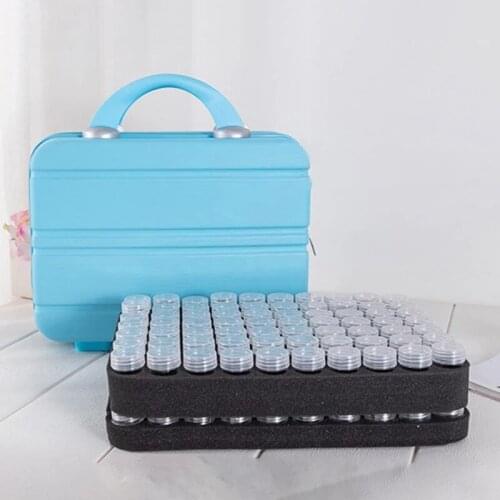 6 Colors 140 Slots Tweezers Art Accessories Drill Pen Embroidery Box Diamond Painting Tools Set Stickers Fixed Cutter Trays DIY