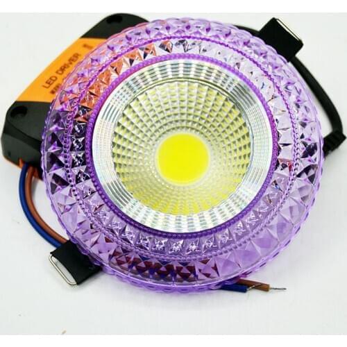 LED Colorful downlight Christmas light 3W 5W 7W 9W 110V 220V ceiling downlight rainbow RGB lamp ceiling spot light Magic color