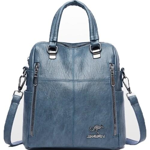 Bags for women 2020 Concise temperament channels handbags fashion multifunctional ladies backpack elegant style girls bookbag