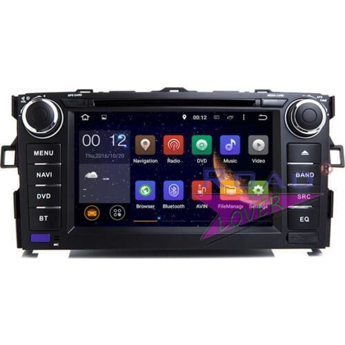 TOPNAVI 4G+32GB Android 8.0 Octa Core Car DVD Auto Player For Toyota Auris Corolla Hatchback Corolla 2012- Stereo GPS Navigation